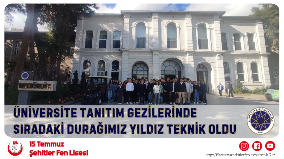 Yıldız Teknik Üniversitesi Gezimiz