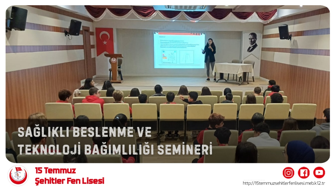 Sağlıklı Beslenme ve Teknoloji Bağımlılığı Semineri